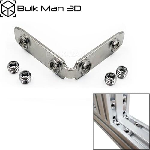 50pcs/lot Makerlink 90 Hidden Tee Nut for V-Slot/C-Beam Linear Rails Connection