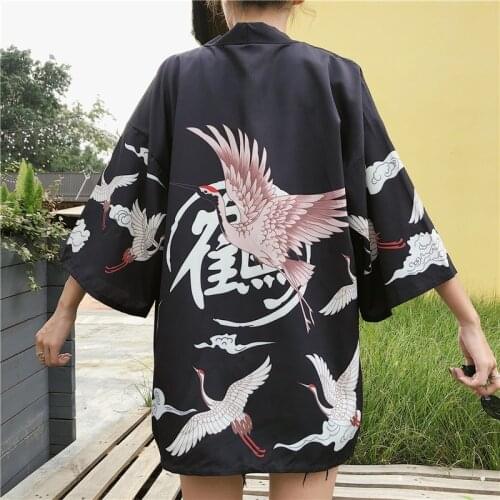 Japanese kimono traditional woman 2019 long kimono cardigan cosplay blouse shirt yukata female Japanese dress haori geisha FF001