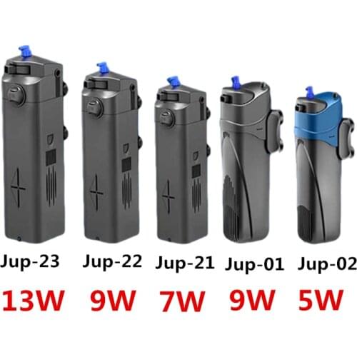 Aquarium Internal UV Sterilizer Lamp Pump for Filter Water Circulating Air Increase Sterilization Remove Algae Deodorize
