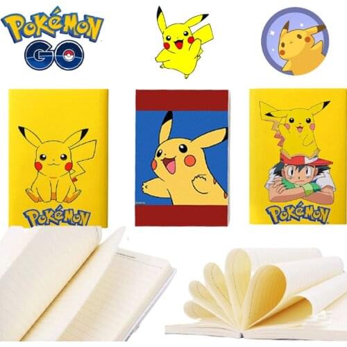 Pokemon Pikachu Anime 192/292/ Pages A5 Journal Notebook Daily Business Students Book Office Work Notebook Thick College Office