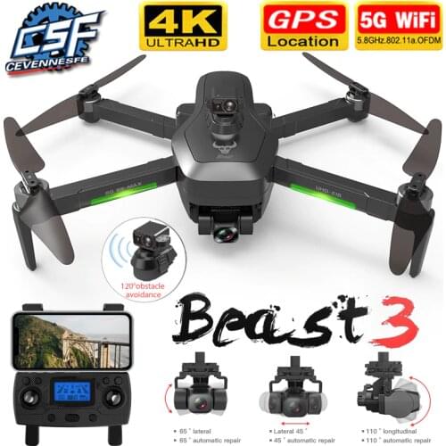 2021 SG906 Max Drone 4k HD Professional Drones Gimbal Camera 5G Gps System Supports TF Card Drones Distance 1.2km Flight 25 Mins