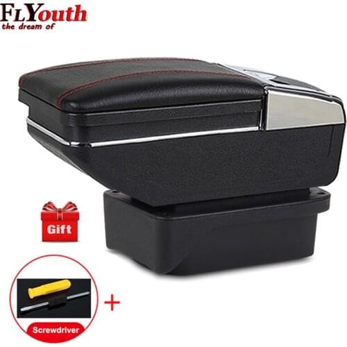 Car Armrest Box For Toyota Verso 2010-2016 Central Store Content Box Cup Holder Ashtray Interior Car-Styling Auto Accessories