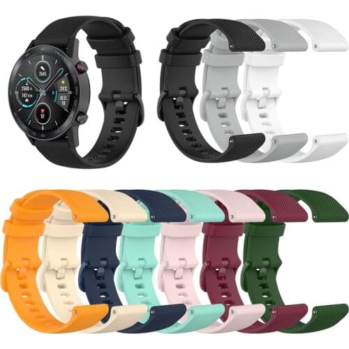 Bracelet For Honor Magic Watch 2 Smart Watch Soft Silicone Sport Watch Band Accessories For 22mm Amazfit GTR 2/2e/47mm Wristband