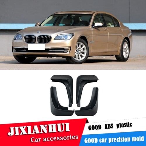 For BMW 7 series F01F02 2009-2015Mudflaps Splash Guards Front With the color and rear Mud Flap Mudguards Fender Modified special