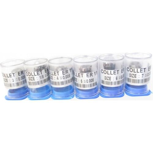 Cheapest 10pcs high precision ER11 collet 3-7mm ER 11 collet chuck holder ER11 er11 collet holder Spring Collet