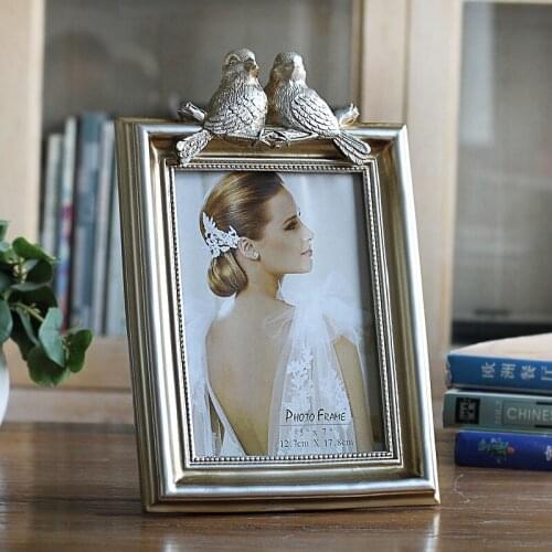 Vintage Style Photo Frame Living Room Bed Room Desk Decoration Wedding Pictures Frames Holiday Gift