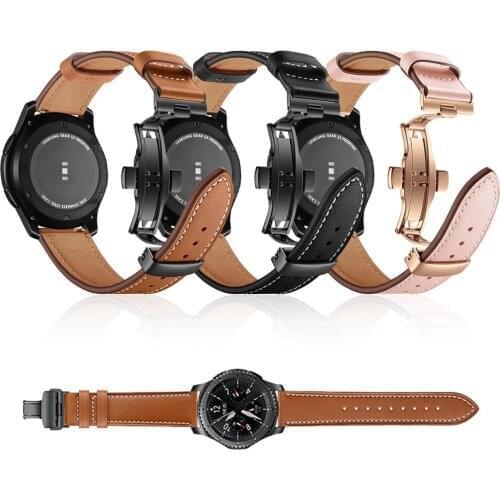 Italy Leather Watchband for Huawei Watch GT 42mm 46mm smartwatch Strap Band for huawei watch GT 2 GT2 46mm Sport belt bracelet