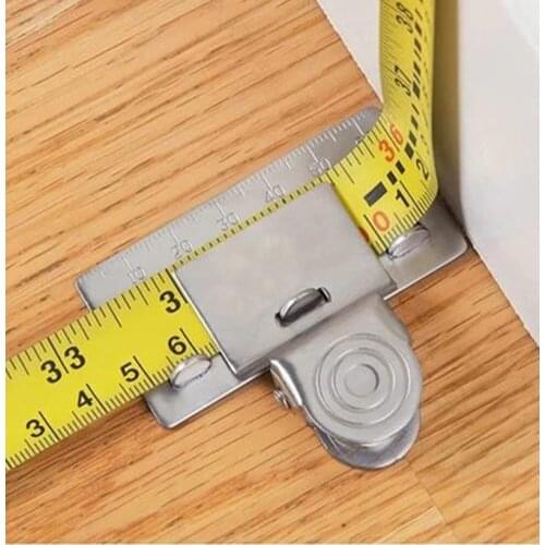 Measuring Tape Clip Metal Measuring Ruler Clip Holder Precise And Clear Measuring Tool Woodworking Accessories Measure Locate