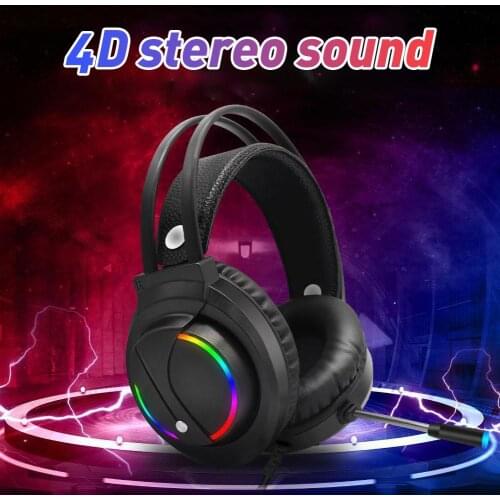 K1 Comfortable Computer Wired Gaming Headset with Microphone for PS4 PC Gamer