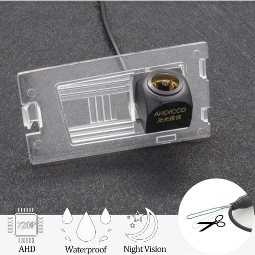AHD 1280*720P Vehicle Rear View Camera For Jeep Grand Cherokee WK2 2011 2012 2013 2014 2015 2016 Car Reversing Mirror Monitor