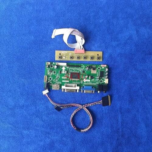 LVDS 40 Pin Fit HSD101PFW2/HSD101PFW4 HDMI-compatible DVI VGA DIY Kit 1024*600 LCD display controller board 60Hz WLED M.NT68676