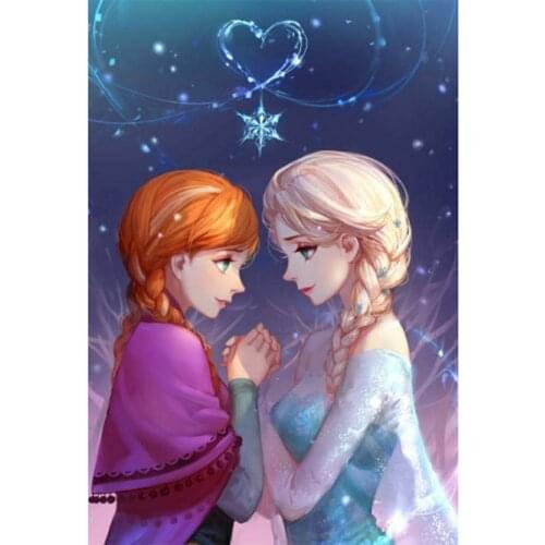 Disney Diy Full Square/Round Drill Diamond Painting Cartoon Princess Cross Stitch Kits Embroidery Mosaic Home Decor Child Gift