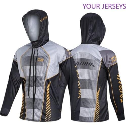 2022 New Men Hoodies Fishing Clothing Long Sleeve Outdoor Breathable Fishing Shirts Anti UV Quick Dry Cycling Hiking Clothes