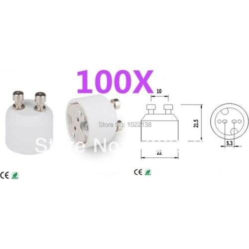 GU10 to MR16/G4/GU5.3 lamp base adapter gu10 to mr16 socket converter 100pcs/lot by dhl free shipping