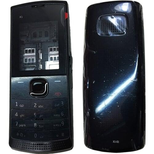 Complete Full Housing For Nokia X1 X1-00 Back Cover+Middle Frame+Front Frame+Keyboard hinteres Gehäuse Single Dual Card