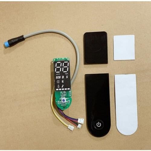 Dashboard for Xiaomi M365 Pro Scooter Circuit Board with Screen Cover for Xiaomi M365 Scooter Dashboard Speed Power Show Parts