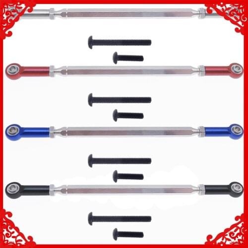 RCAWD 1pcs alloy + #45 steel steering link/linkage/turnbuckle/tie rod for 1-10 RGT 86100 86110 FTX5579 Outback Fury crawler part