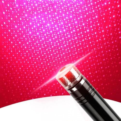 Car Styling LED Roof Star Night Light Projector Atmosphere Galaxy Lamp USB Decorative Lamp Adjustable Multiple Lighting Effects