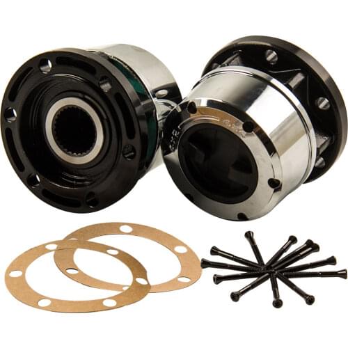 2pcs Manual Wheel Locking Hubs for Nissan Pathfinder Frontier 2000-2007 28 Tooth 6 Bolt 402502S610