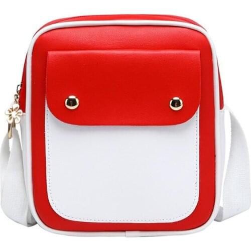 2021 New Summer Crossbody Bag Women Fashion PU Leather Zipper Purse Handbag Smile Design Luxurious Mini Shoulder Bag For Women