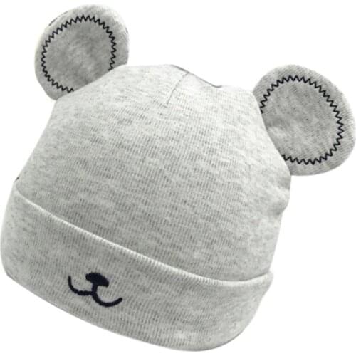 TELOTUNY baby hats winter Winter Beanie Cute Ears newborn boys girls cap a801 c