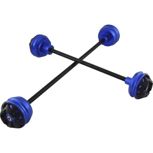 Waase For BMW S1000RR 2009 2010 2011 2012 2013 2014 2015 2016 2017 2018 Front & Rear Wheel Fork Axle Slider Cap Crash Protector