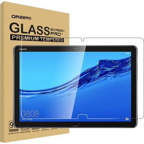 2 Pack 9H Tempered Glass Film Protection Shield Screen Protector for Huawei MediaPad M5 Lite T3 T8 M3 M6 V6 X6 8" 10.1" 10.6"