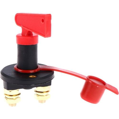 1Pc Car Battery Switch High Current Battery Disconnect Isolator Cut Off Switches