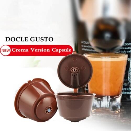 100PCS Wholesale Refillable For Dolce Gusto Coffee Capsule for Dolci Nescafe Machine Reusable Dulce Gusto Coffee Filter