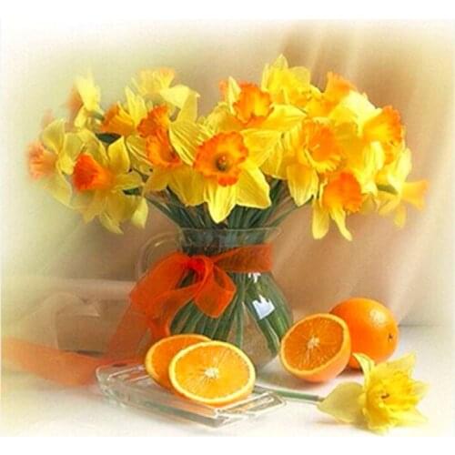 5D Diy Diamond Painting Kits Home Decor Flower Animals Full Round With AB Drill Diamond Mosaic Diamond Embroidery Painting Gift