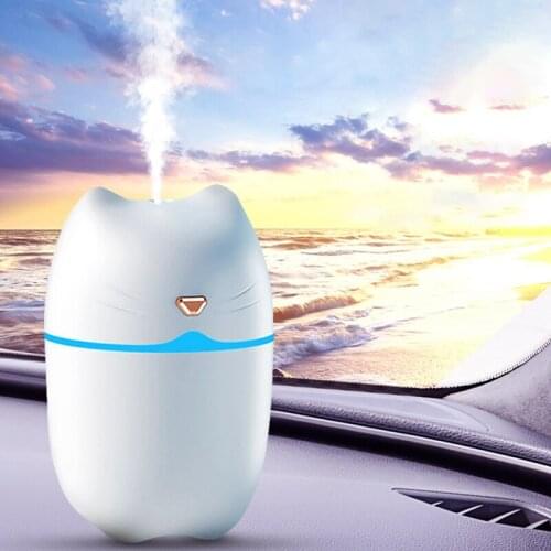Car Aroma Diffuser USB Mini Humidifier Car Home Dual-purpose Atomizing Diffuser Office Desktop Air Fresher Water Replenisher