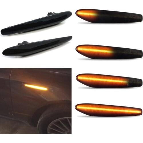 Dynamic LED Side Marker Blinker Turn Signal Light For Alfa Romeo 159 typ 939 2005-2011 Brera typ 939 2005-2011 Canbus Error Free