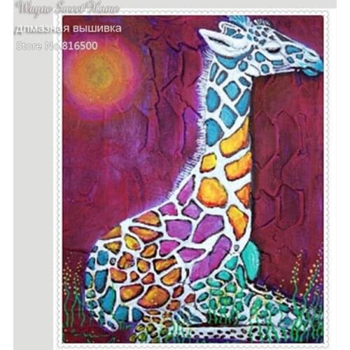 Diy 5D Diamond Painting Cross Stitch Animal Deer Diamond Embroidery Frameless Canvas Painting Diamond Mosaic Rhinestones