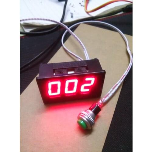 Electronic Counter /3 Bit 0.56 Digital Tube Display Gauge Head/pulse Count/packing Line Count