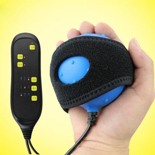 Stroke Hemiplegic Finger Passive Rehabilitation Training Device Electric Hot Massage Hand Massager Player Part Refers Care Tool