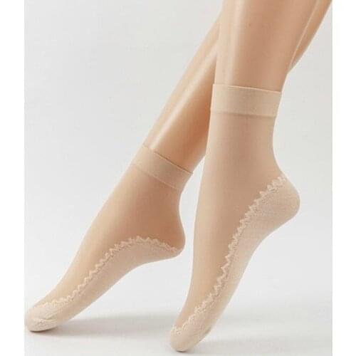 Summer Womens Socks Non-slip Casual Socks One Size Socks For Female Light And Comfortable Skin-friendly Apparel Accessories