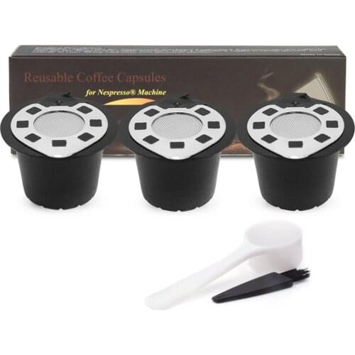 Stainless Steel Reusable Coffee Capsule Filter Dripper Tamper Compatible with Dolce Gusto Coffee Machine Accessories