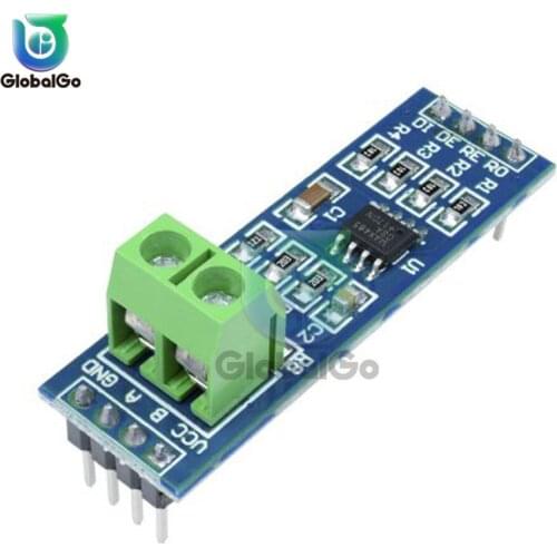 5pcs/Lot MAX485 Module RS-485 TTL to RS485 MAX485CSA Converter Module For Arduino Integrated Circuits Board