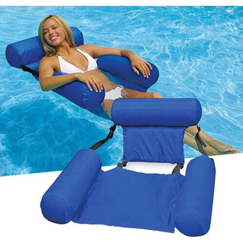 Inflatable Mattresses Water Swimming Pool Accessories Hammock Lounge Chairs Pool Float Water Sports Toys Float Mat Pool Toys