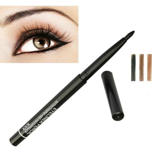 New Natural Long Lasting Eyeliner Pen Quick-Dry Liquid Eye Liner Pen Waterproof Eye Makeup Marbled Pattern Thick