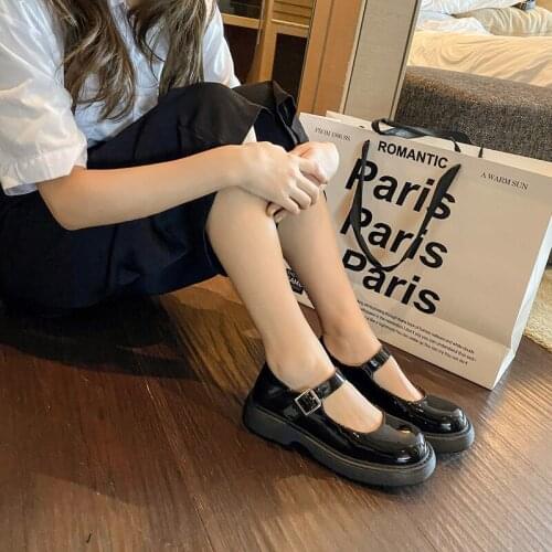 Round Toe Casual Fashion Feminine Cosplay Sweet Loli Japanese Shoes Female Fall New Jk Uniform Student Lolita Mary Jane Anime