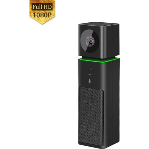 Runpu RP-65 360-1080p Smart All in One Video Conference Camera, Microphone and Speaker for Small Groups (100-400 sqft)