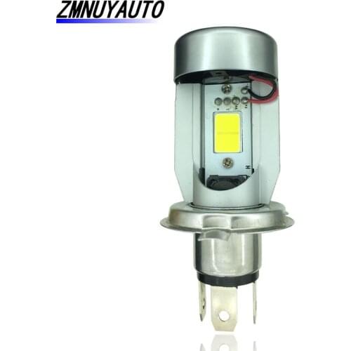 H4 P43t HS1 LED Moto Motorcycle Headlight Bulbs 2000Lm COB LED Head Lamp 6500K White Scooter DRL Fog Lights For Suzuki 12V