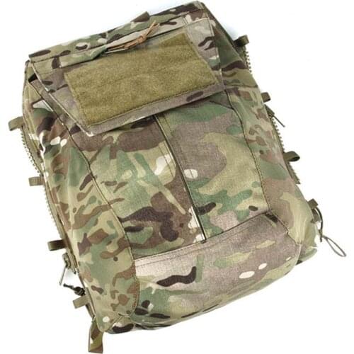 TMC 3189# Tactical Vest Zipper Pouches Multicam Military Airsoft Bag Zip Panel Back Pack NG Ver Free Shipping