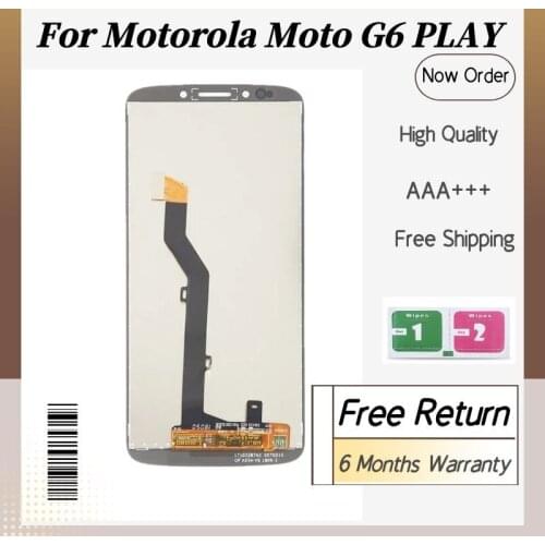 LCD Display For Motorola Moto G6 Play Touch Screen Digitizer Assembly Screen For Moto G6 Play XT1922 XT1922-3 XT1922-4 LCDcement