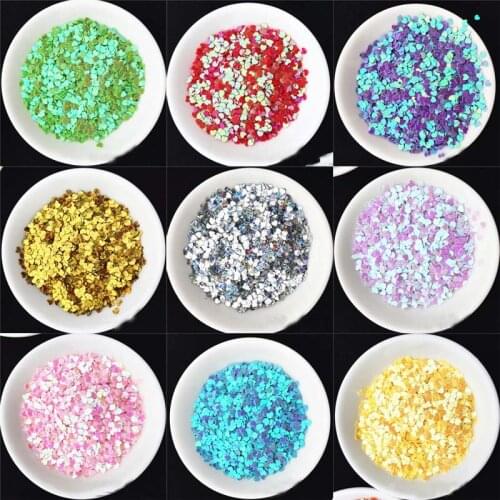 3mmlove nail art sequins peach heart nail patch jewelry accessories sequins clothing accessories wedding throwing confetti