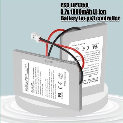 3.7V 1800mAh Rechargeable Battery for Sony PS3 Bluetooth controller wireless controller Battery Pack