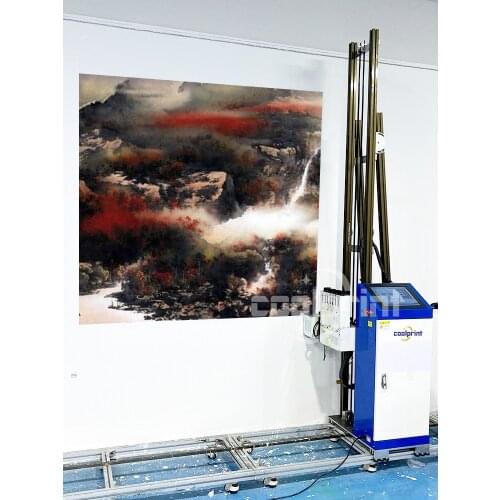 Free Lifelong Technical Support Homemade Decoration Wall Printer Chinese Wallpen Wall Printer UV Vertical Wall Printer