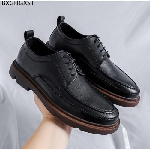 Black Mens Wedding Dress Shoes Designer Leather Shoes Men Formal Oxford Shoes for Men 2021 Zapatos De Hombre Chaussure De Homme