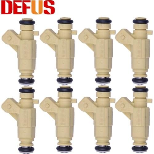 DEFUS New Arrival 8X Fuel Injector OEM 0280157104 Bico Injetor For Chevrolet Agile Celta Cobalt Prisma Montana 1.4L Mercado Auto